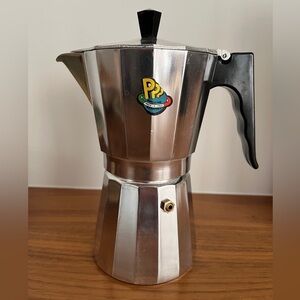 PPP Napoletana Moka Pot Espresso Stovetop Made Italy Retro Unique Coffee Gift
